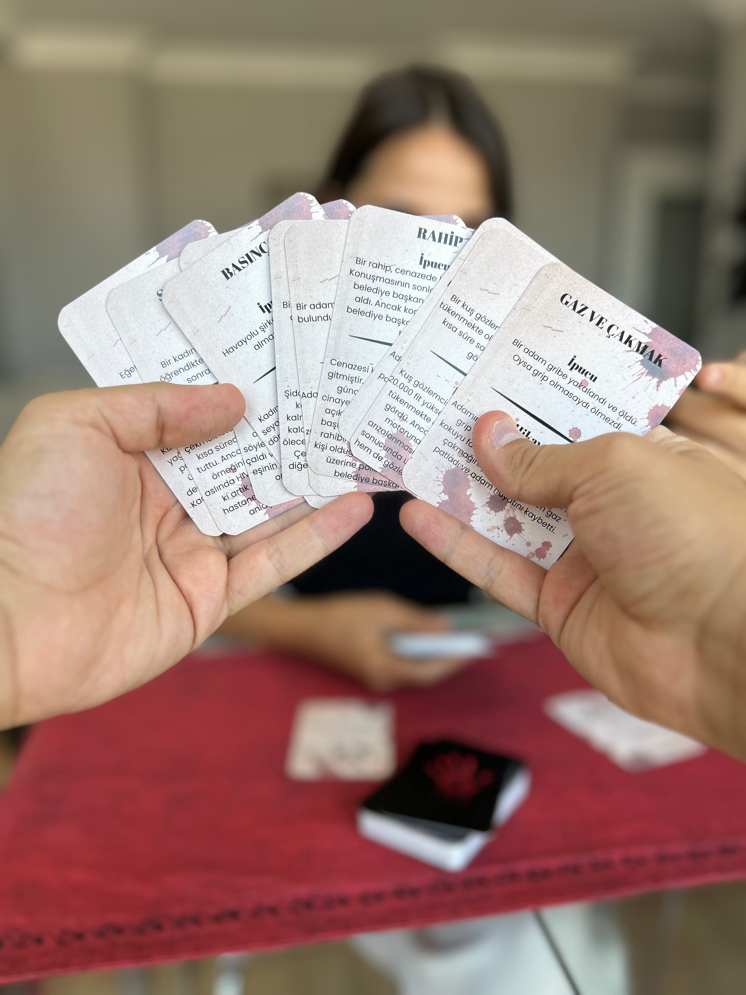 4 FARKLI KART OYUNU TEK KESEDE  " 4'LÜ PAKET "(Özel Kese Hediyeli)