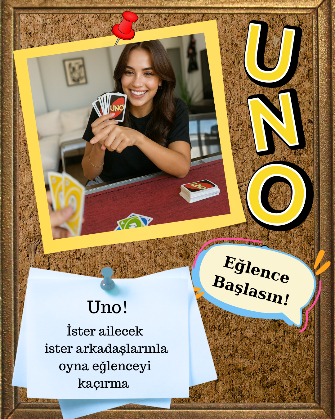 "UNO" OYUN KARTLARI